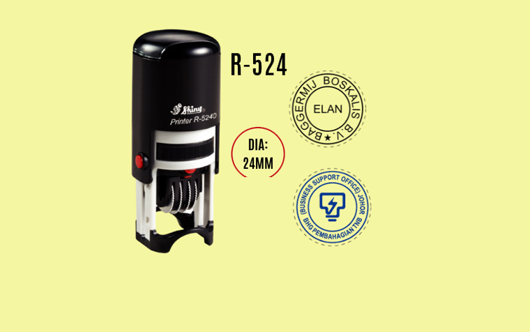 R-524 date (2.4 cm)