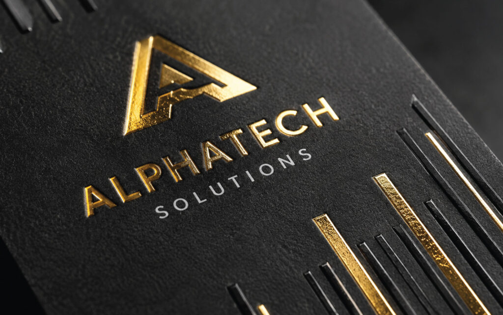 Luxury 3D spot UV+ Digital Gold Foil, Soft Lamination Business cards